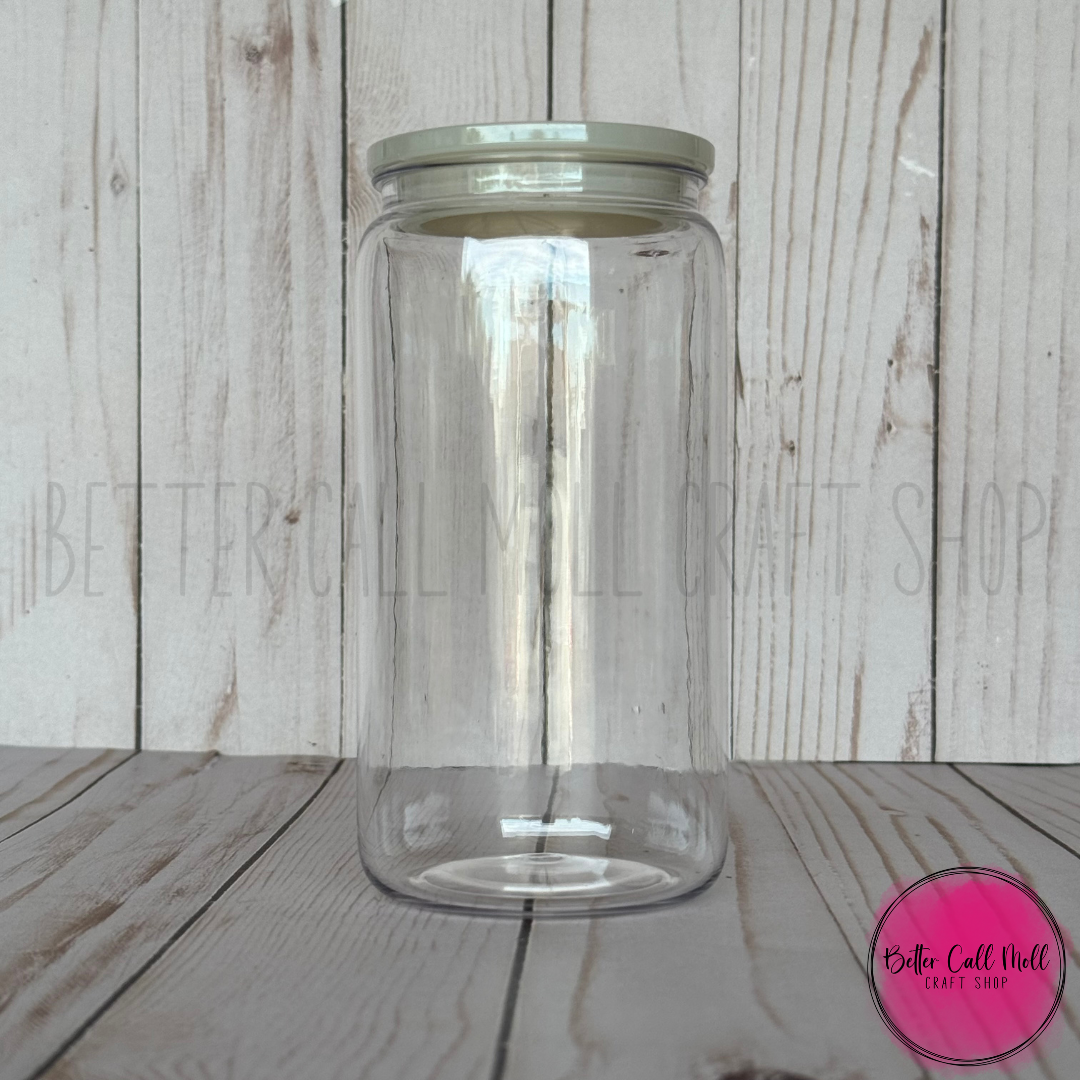16oz CLEAR Acrylic Tumbler