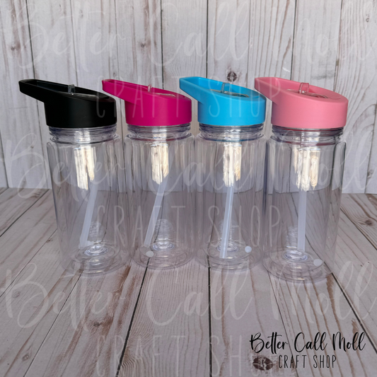 10oz Acrylic SNOW GLOBE Sport Tumbler