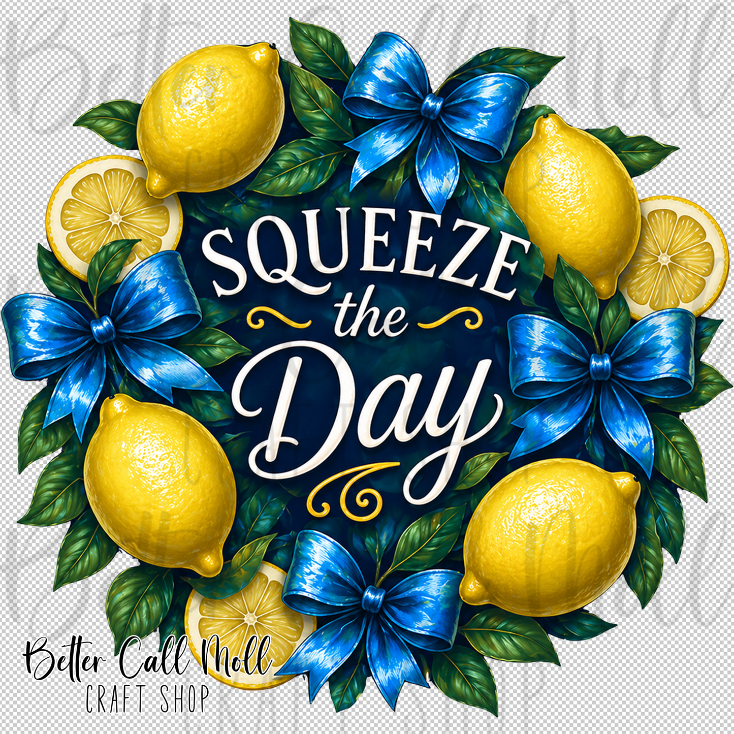 Squeeze the Day UV DTF Decal