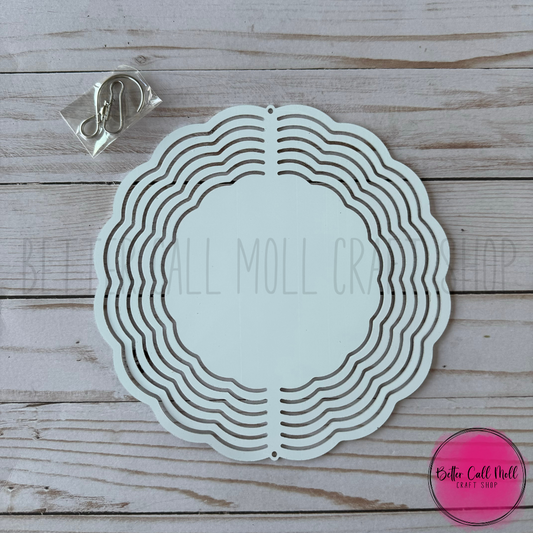 8" Wind Spinner Sublimation Blank