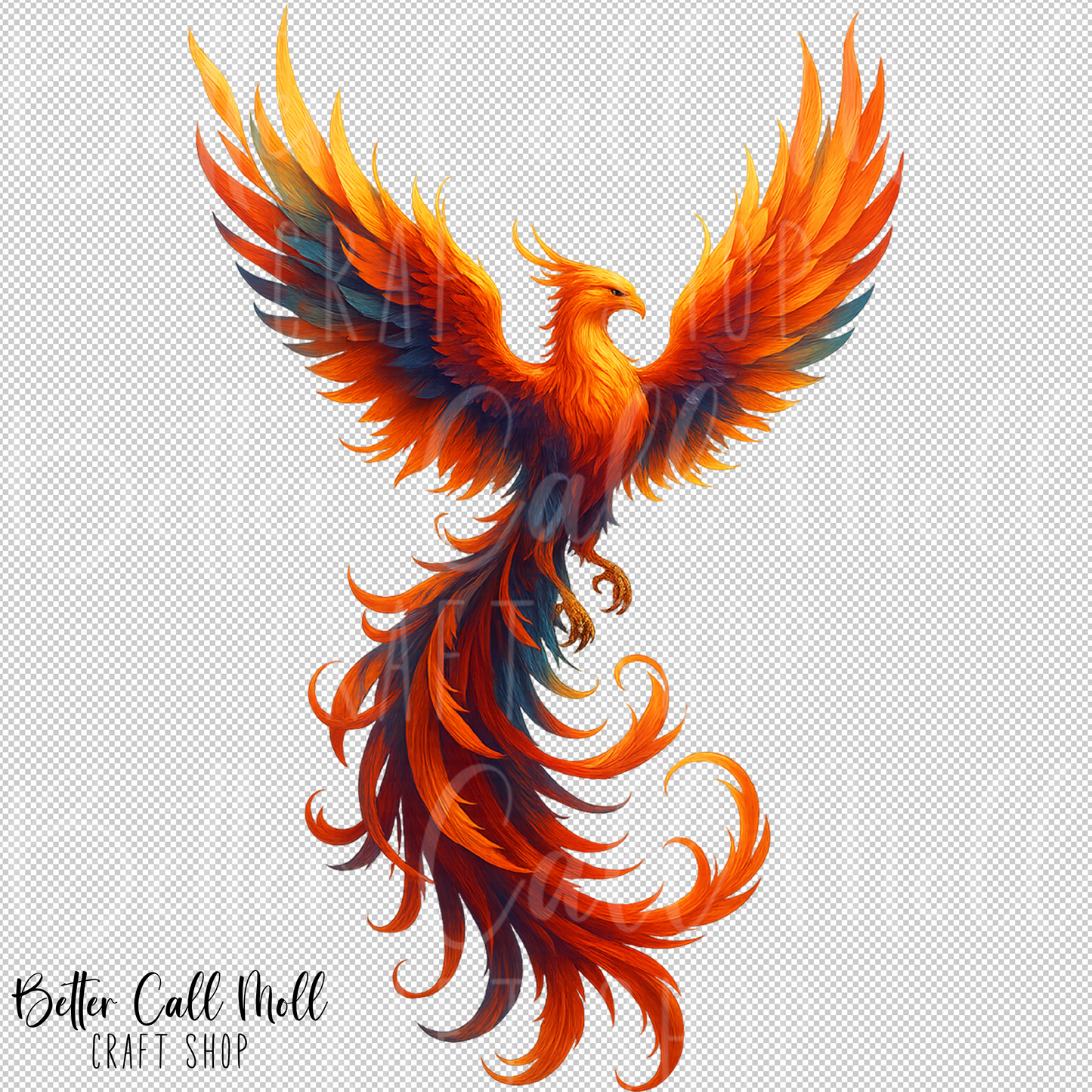 Phoenix UV DTF Decal