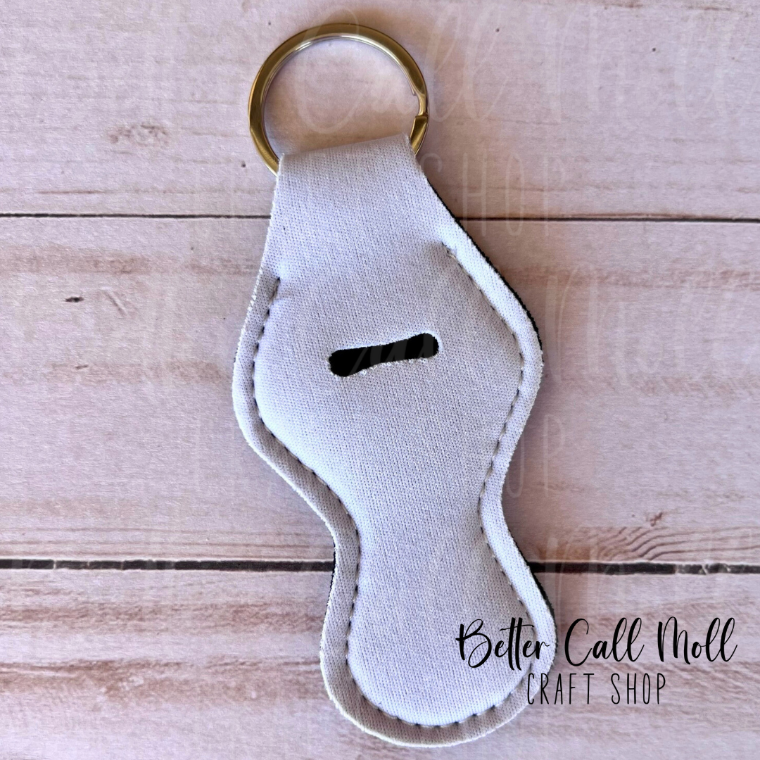 Lip Balm Holder Keychain Sublimation Blank – Better Call Moll