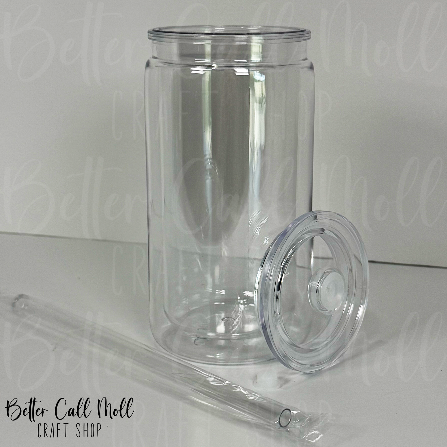12/16oz Acrylic SNOW GLOBE Tumbler