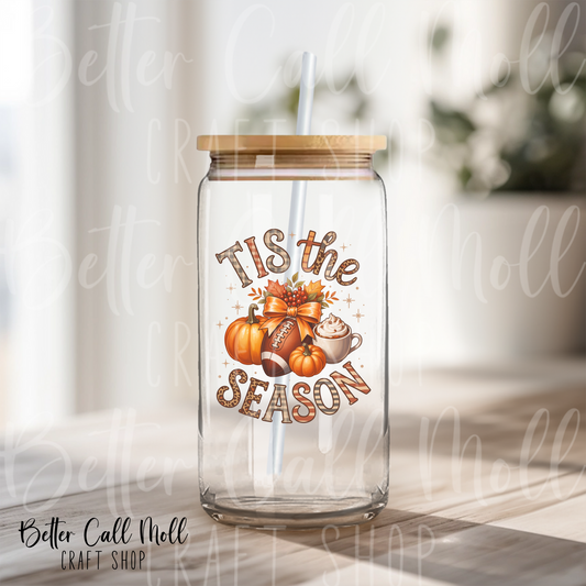 Tis the Season Fall UV DTF Decal