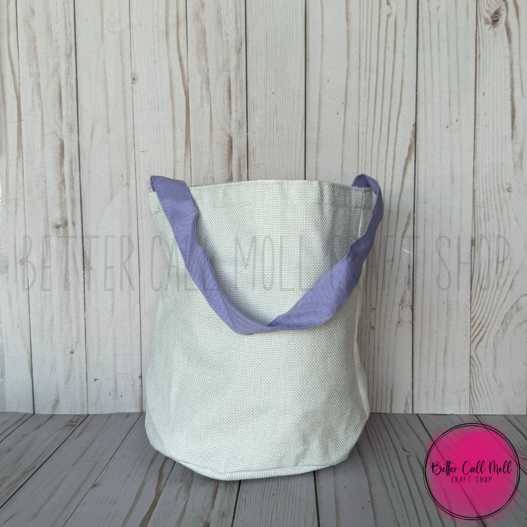 Cloth Easter Basket Sublimation Blank