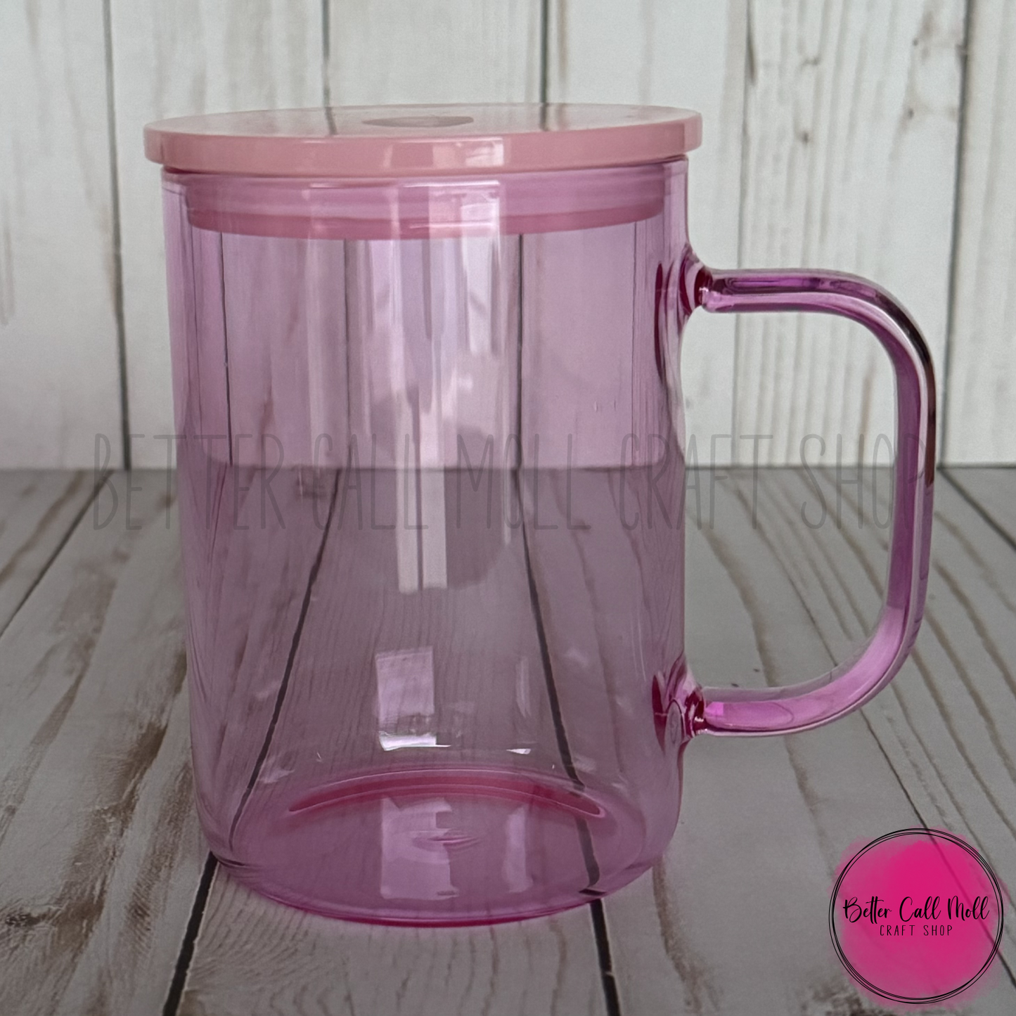 17oz JELLY Glass Sublimation Mug