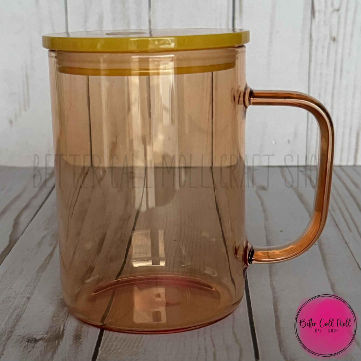 17oz JELLY Glass Sublimation Mug