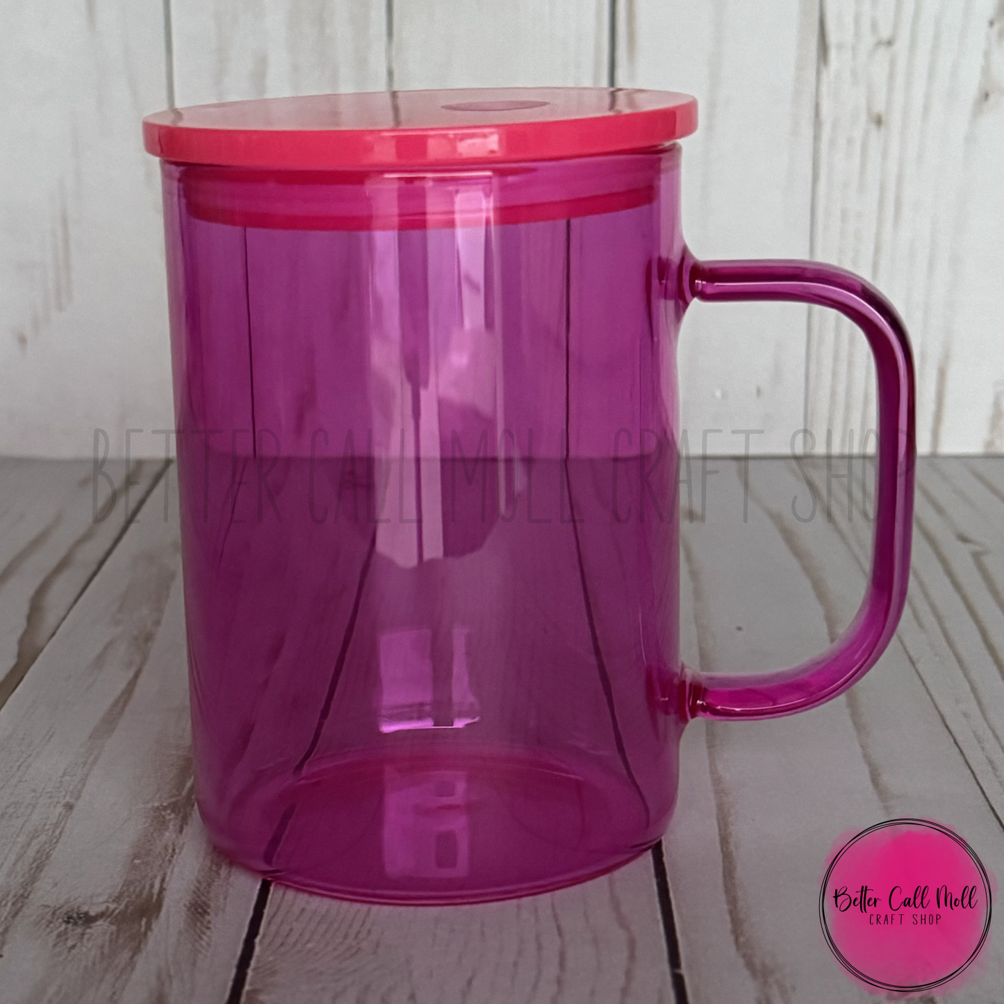 17oz JELLY Glass Sublimation Mug
