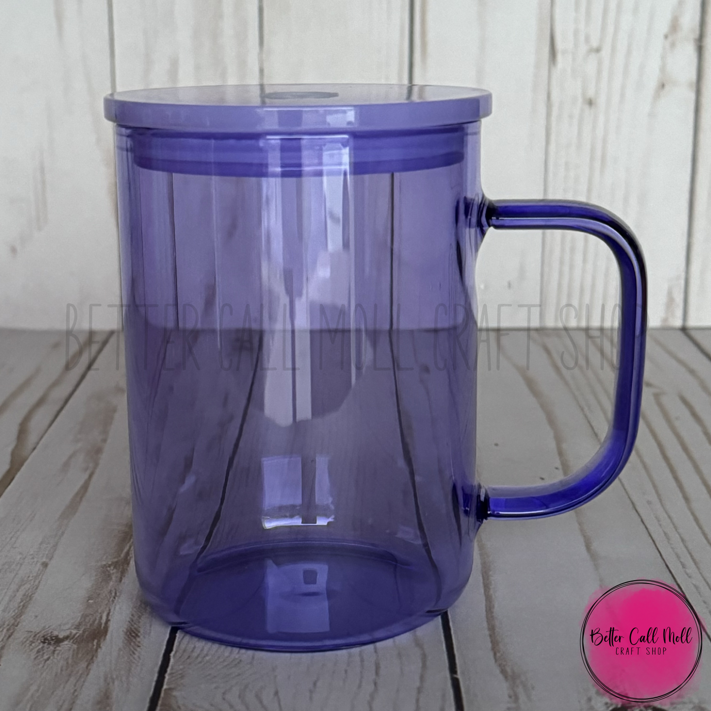 17oz JELLY Glass Sublimation Mug