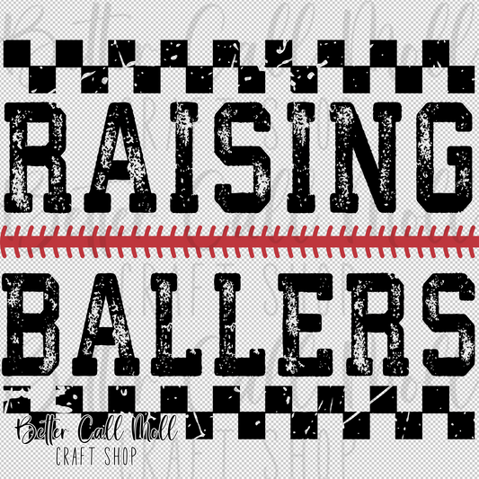 Raising Ballers UV DTF Decal