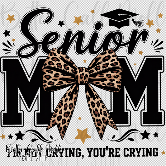 Senior Mom UV DTF Decal