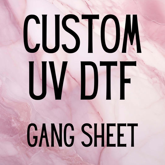 Custom UV DTF Gang Sheet | Gang Sheet Builder