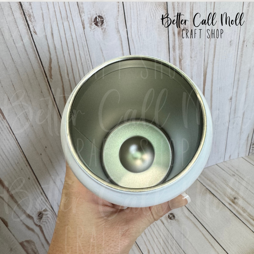 16oz Glossy Stainless Steel Sublimation Tumbler