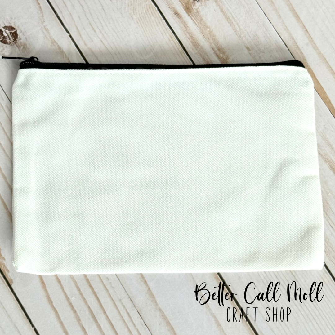 Sublimation zipper pouch sale