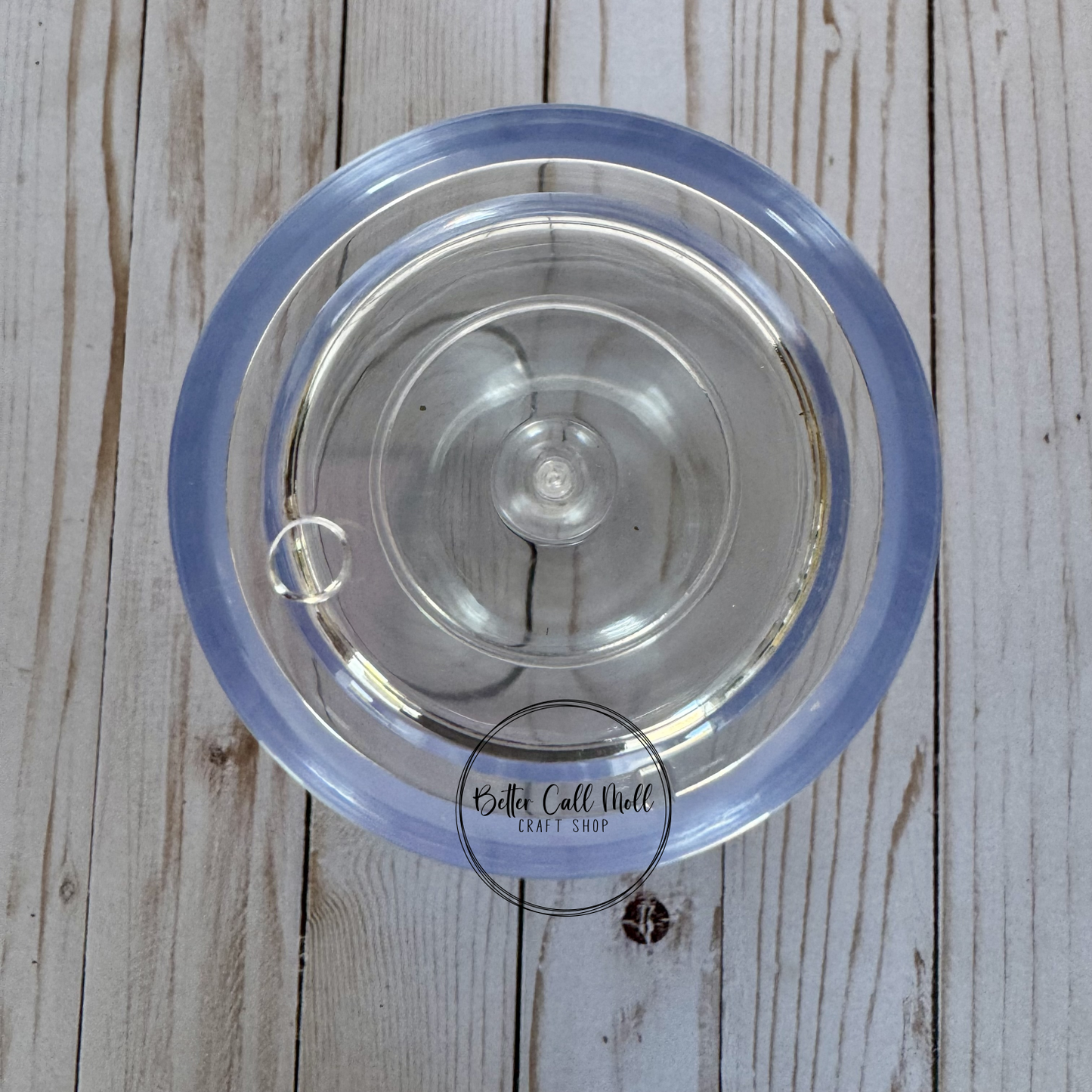 24oz Acrylic Snow Globe Tumbler