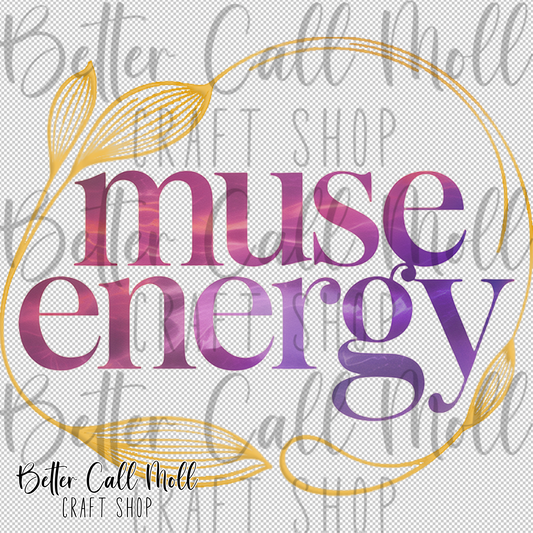 Muse Energy UV DTF Decal