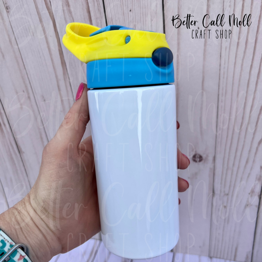 *CLEARANCE* 12oz Flip Top Glossy Sport Sublimation Tumbler