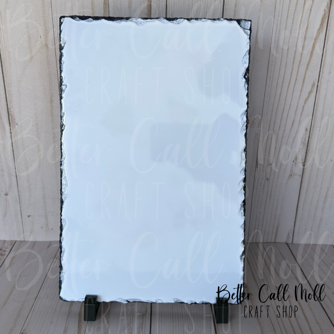 8x12" Photo Rock Slate Sublimation Blank
