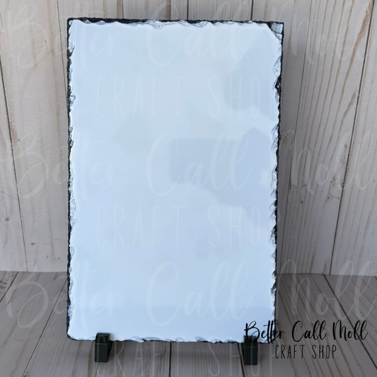 8x12" Photo Rock Slate Sublimation Blank