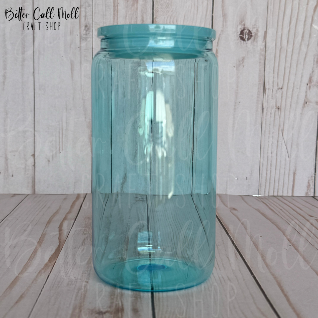 16oz Jelly GLASS Sublimation Tumbler