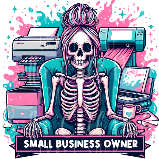 D048 - Small Business Owner UV DTF Decal