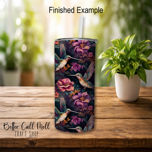 15oz Glossy Skinny Sublimation Tumbler