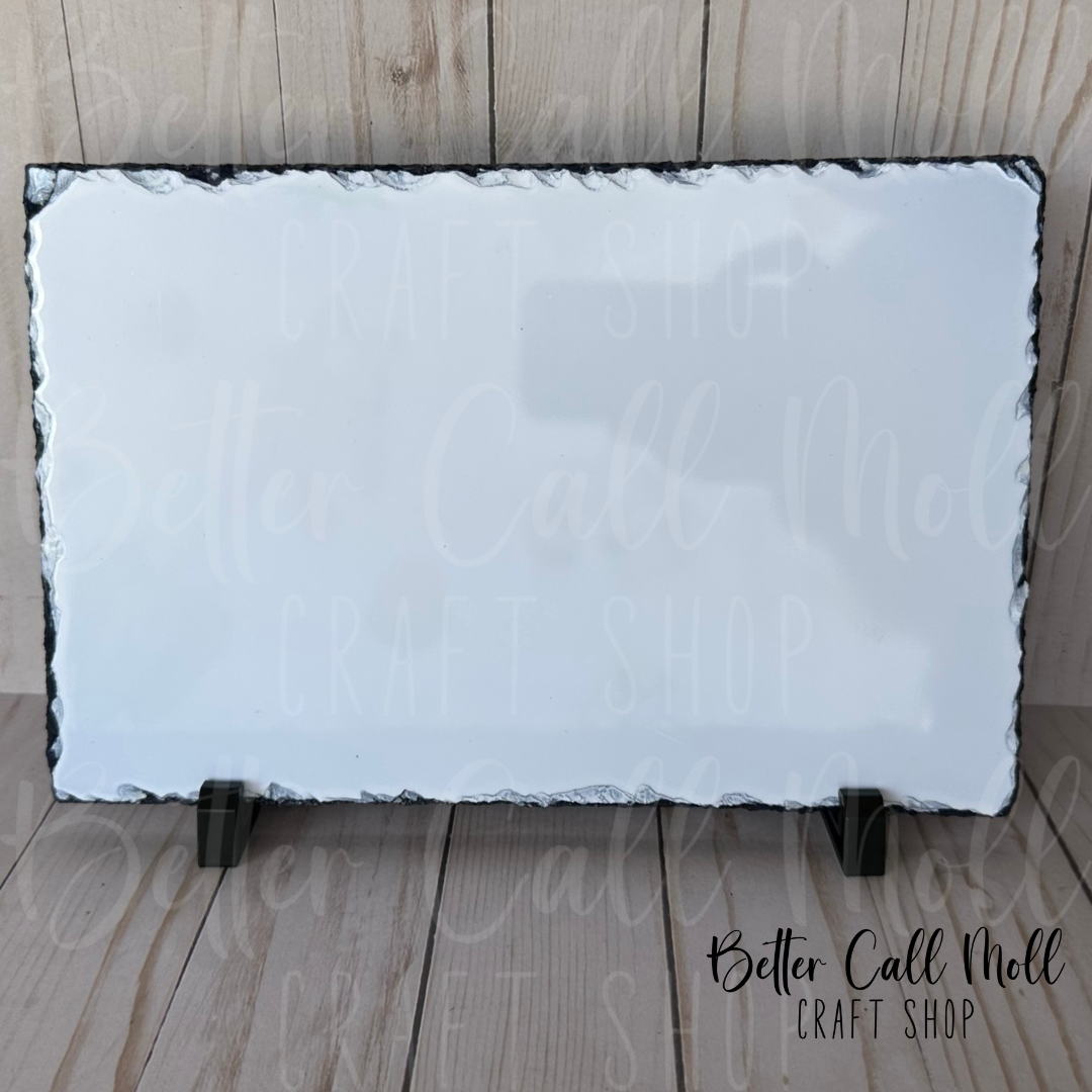 8x12" Photo Rock Slate Sublimation Blank