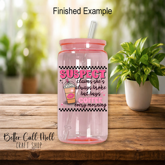 16oz Jelly ACRYLIC Tumbler