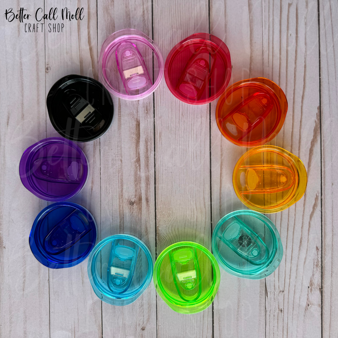 Colorful Slide Lid for 15oz and 20oz Skinny Tumblers
