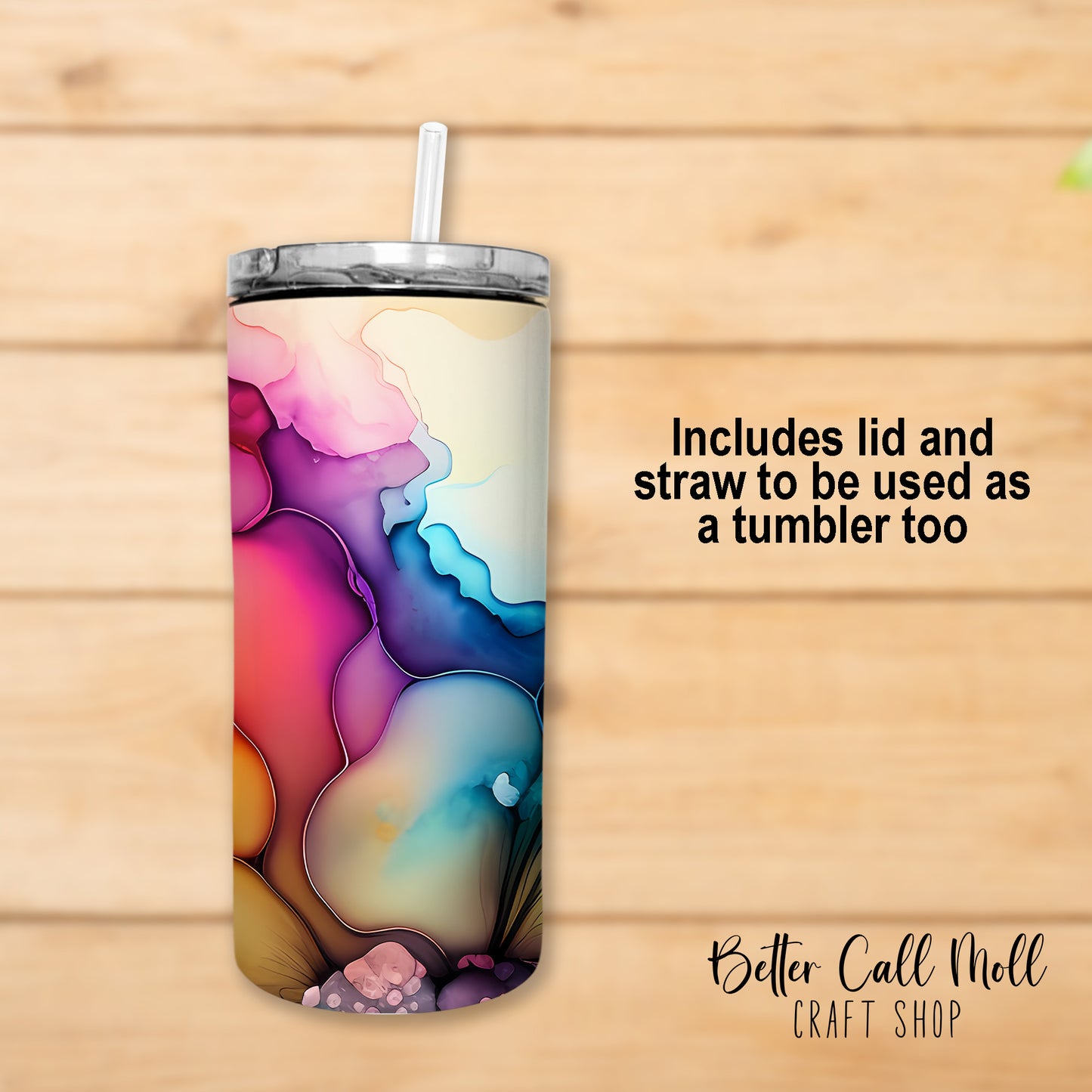 4-in-1 Glossy Can Cooler Sublimation Tumbler