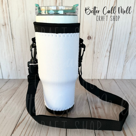 *CLEARANCE* 40oz Handle Tumbler Tote Sublimation Blank