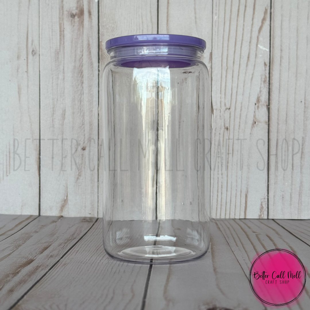 16oz CLEAR Acrylic Tumbler