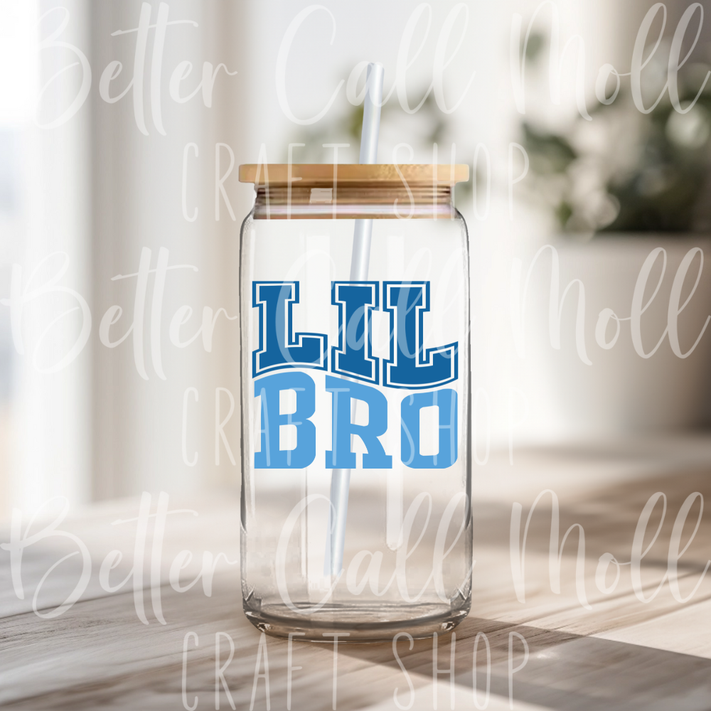 D137 - Lil Bro UV DTF Decal