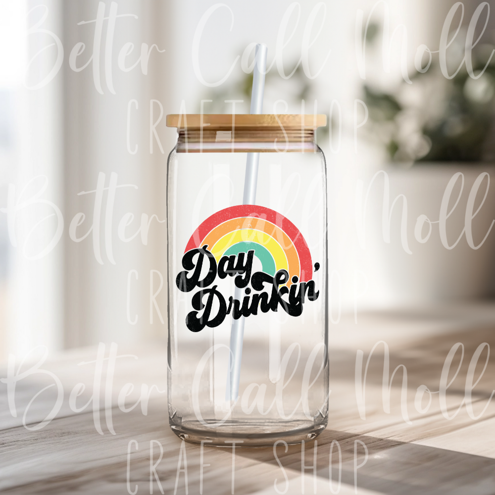 D104 - Day Drinkin' UV DTF Decal