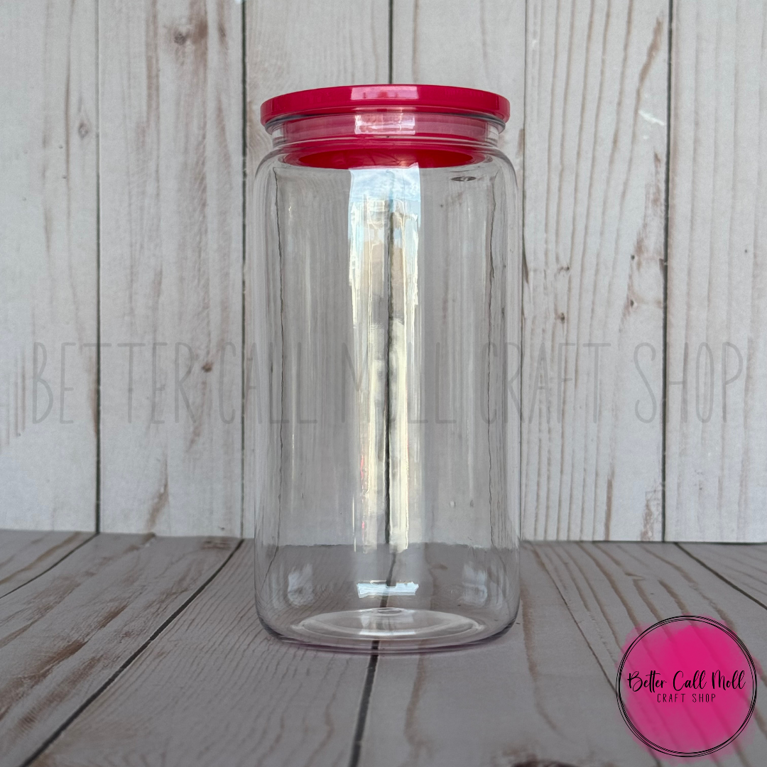 16oz CLEAR Acrylic Tumbler