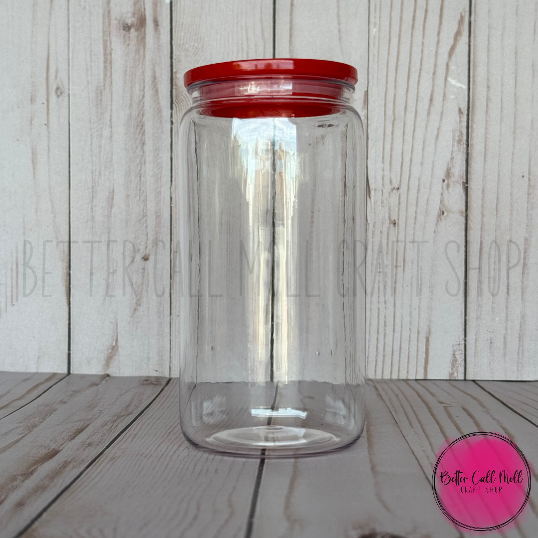 16oz CLEAR Acrylic Tumbler