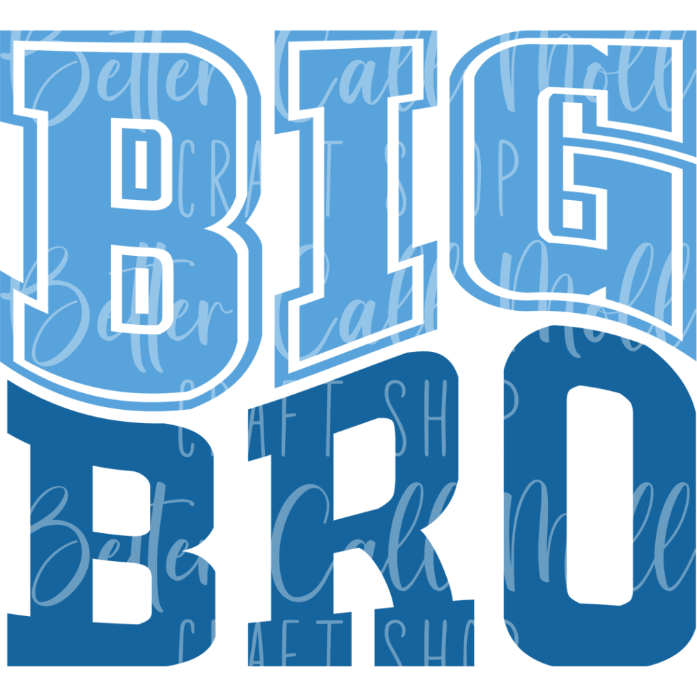 D138 - Big Bro UV DTF Decal