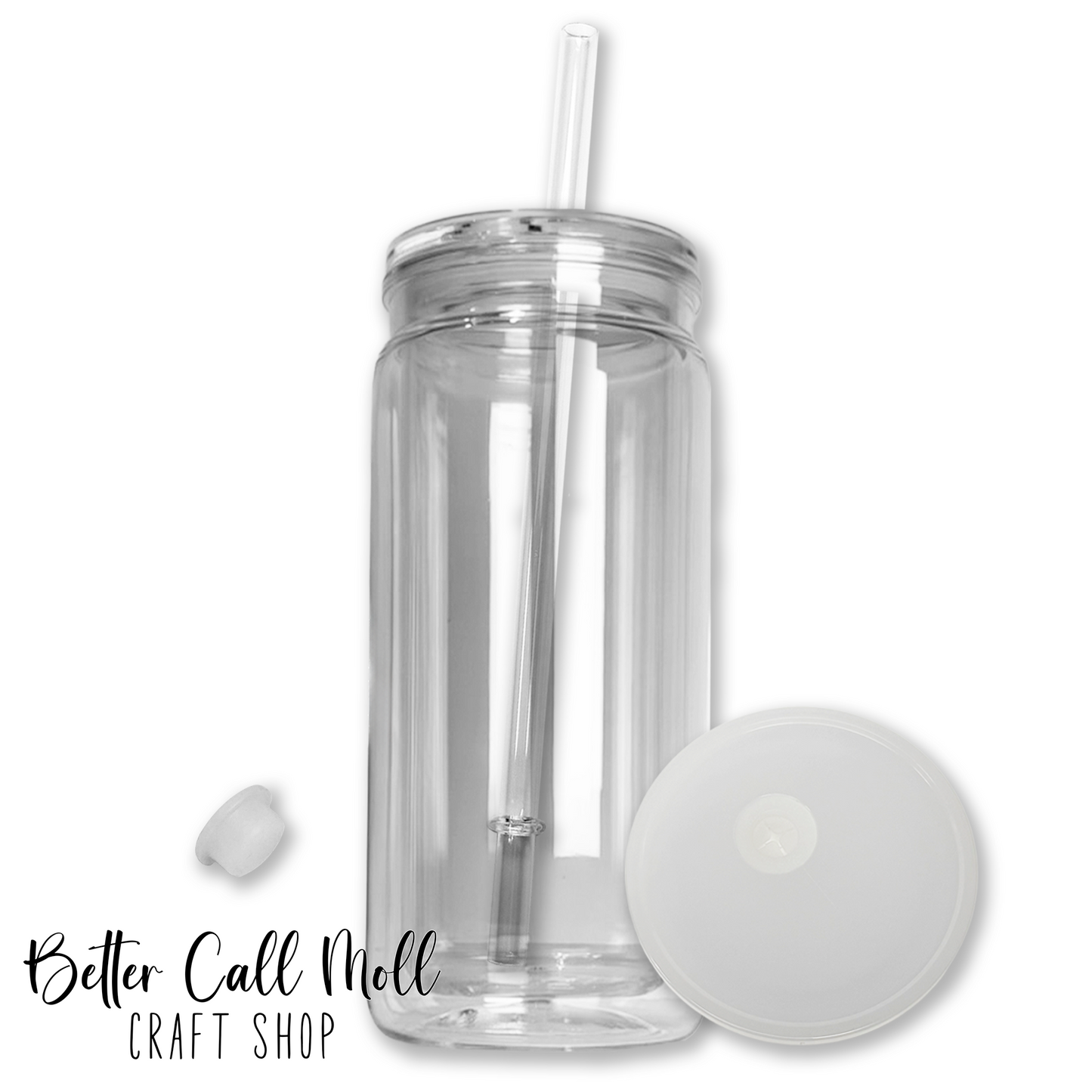 16/20oz Acrylic SNOW GLOBE Tumbler