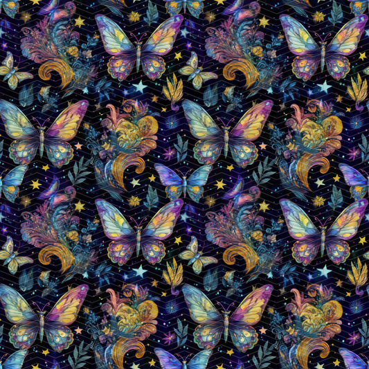 Butterflies 2 Digital Seamless Pattern