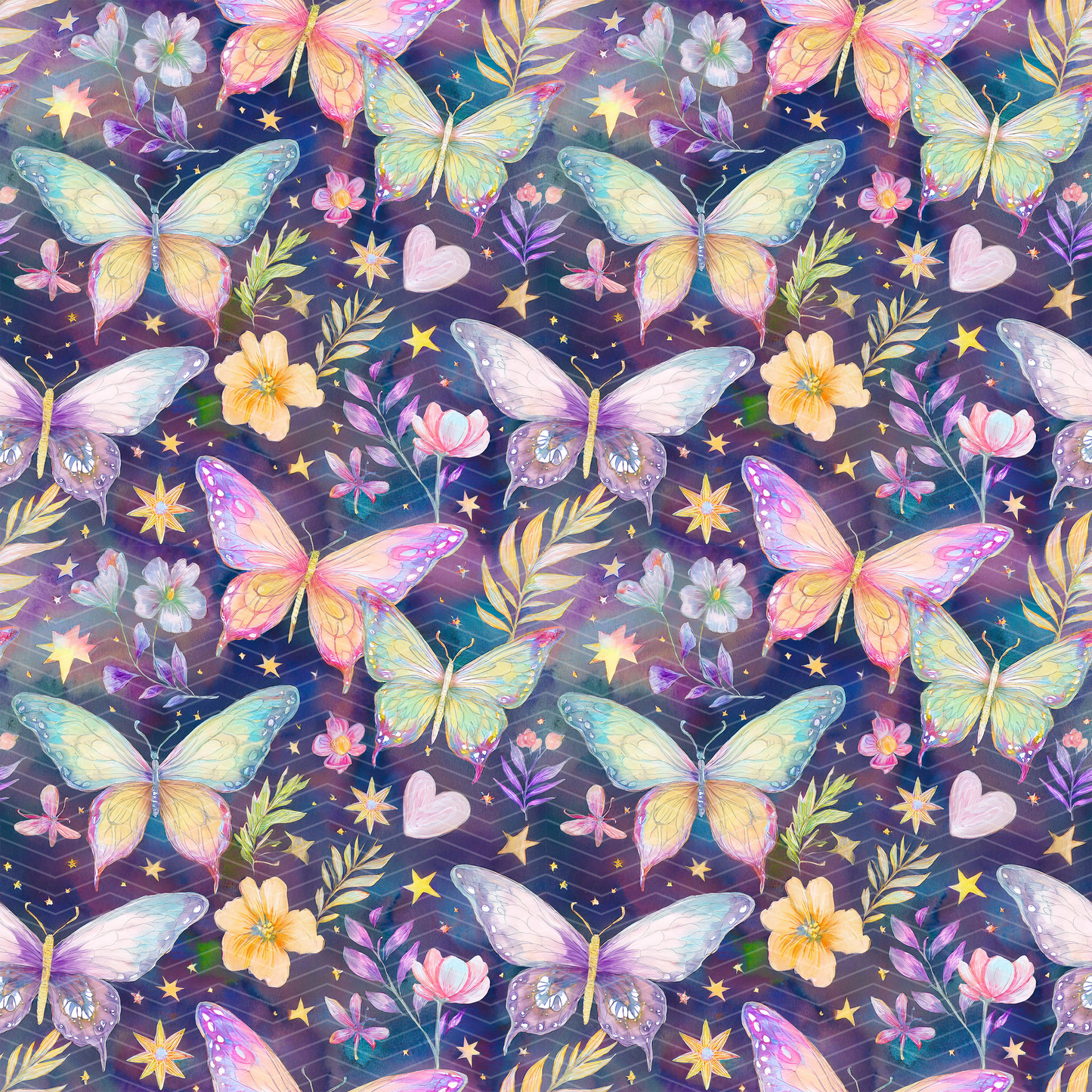 Butterflies 1 Digital Seamless Pattern