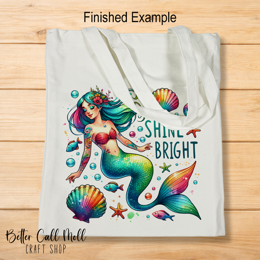 Canvas Tote Bag – Sublimation Blank (Zippered)