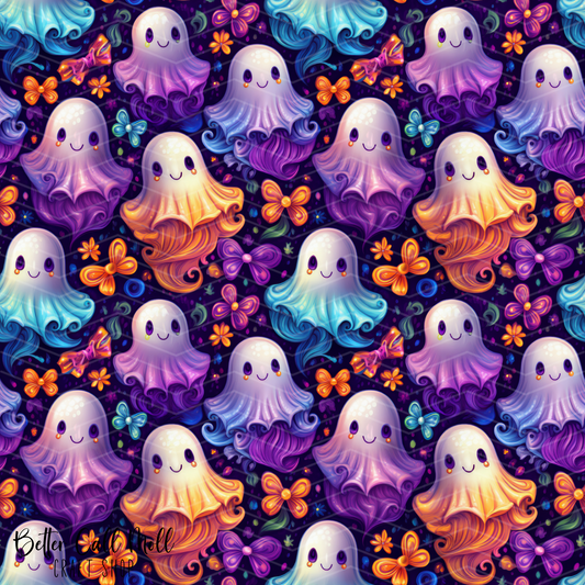 Ghosts 3 Digital Seamless Pattern