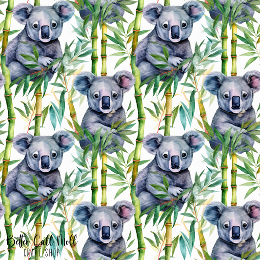 Koalas 1 Digital Seamless Pattern
