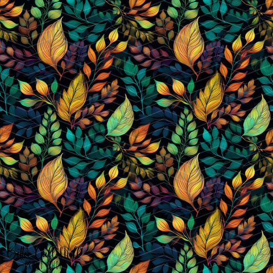 Leaves 1 Digital Seamless Pattern