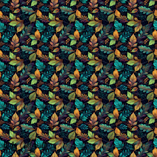 Leaves 2 Digital Seamless Pattern