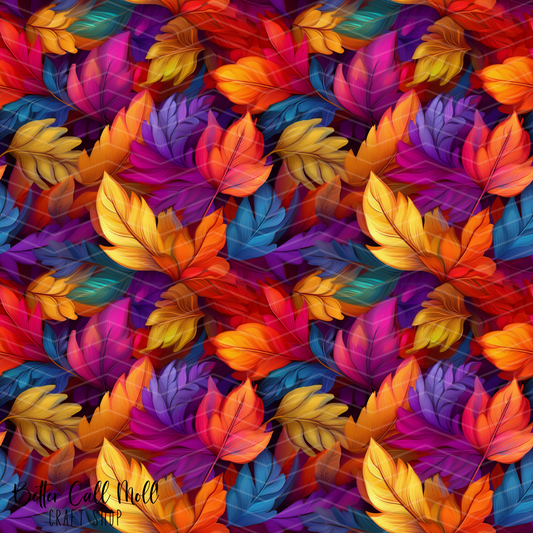 Leaves 4 Digital Seamless Pattern