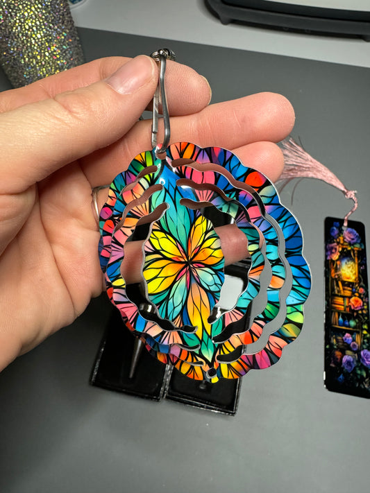 3" Wind Spinner Sublimation Blank