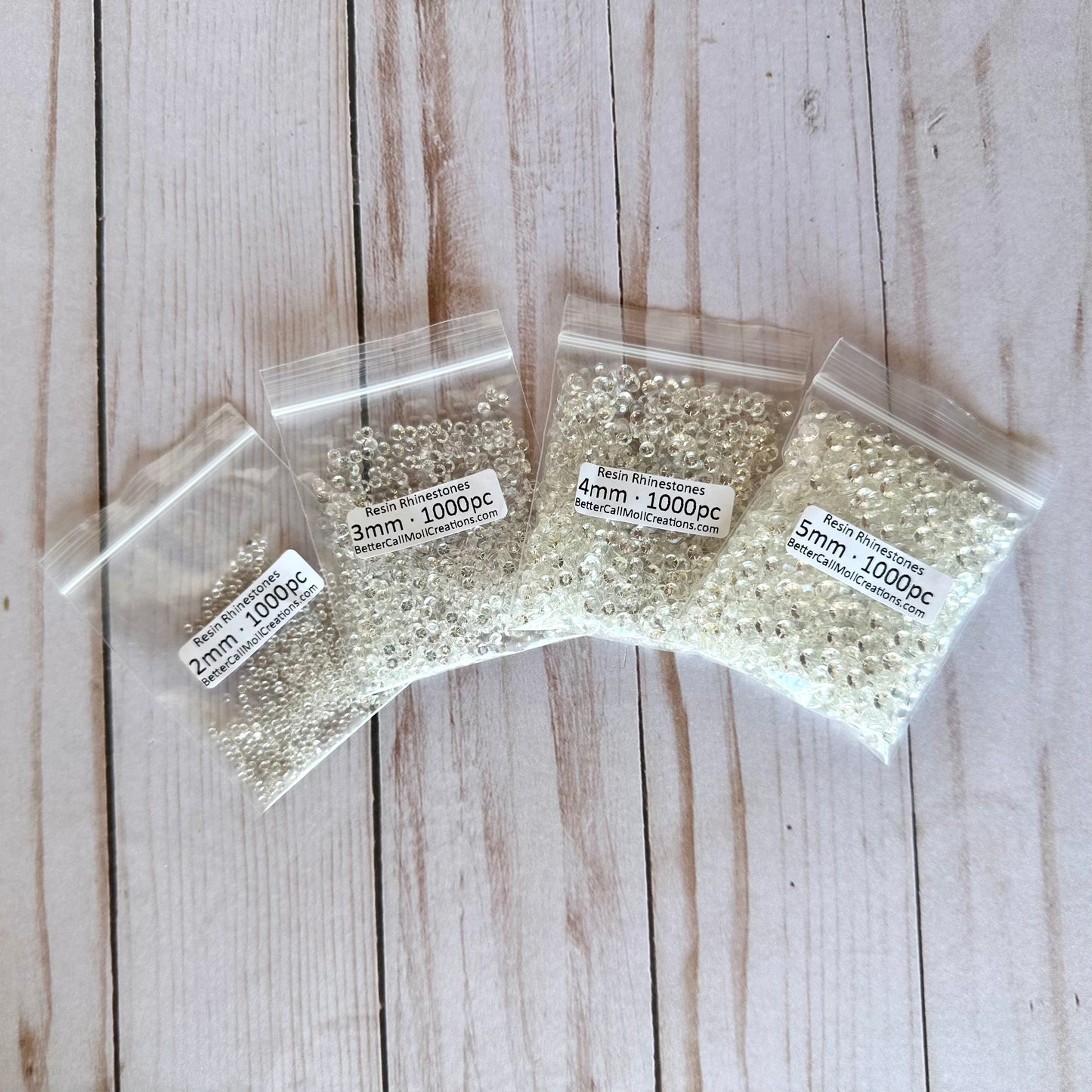 Clear Transparent Resin Rhinestones