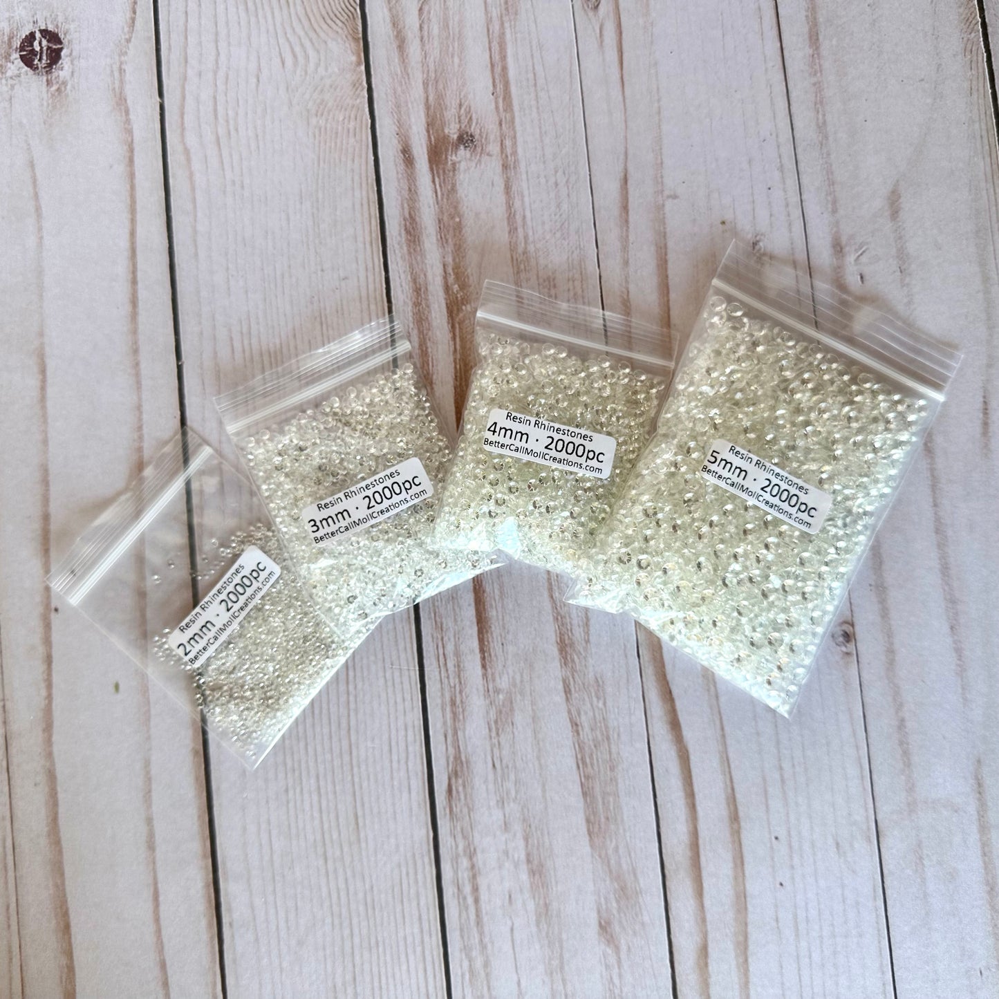 Clear Transparent Resin Rhinestones
