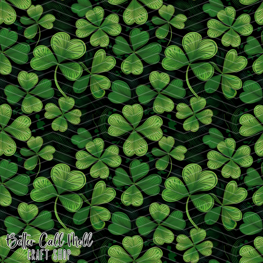 Shamrocks 3 Digital Seamless Pattern
